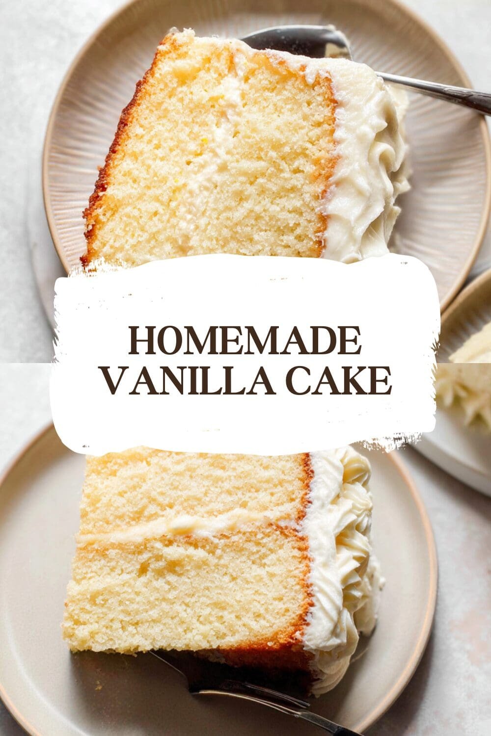 Homemade Vanilla Cake
