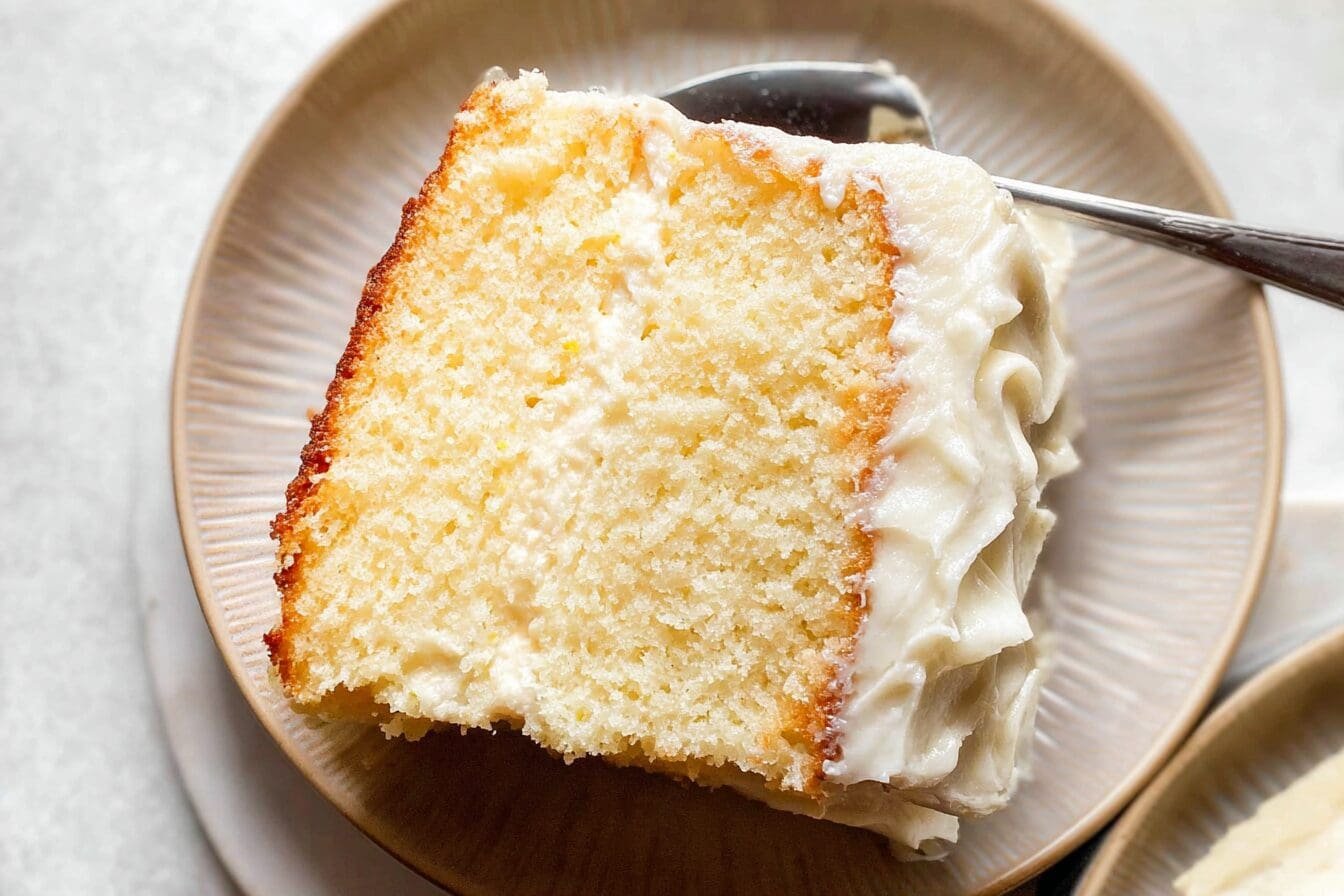 Homemade Vanilla Cake