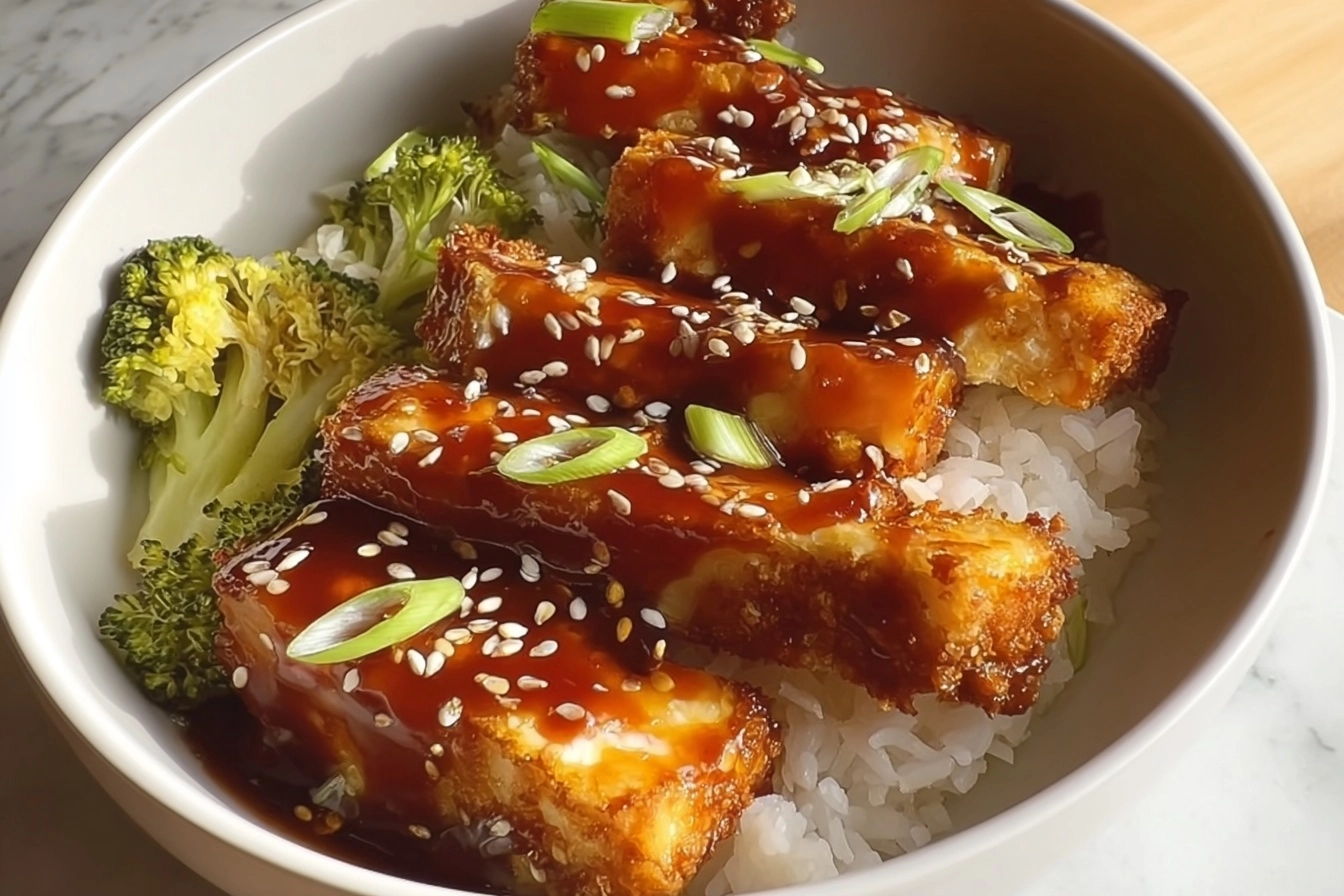 Honey Garlic Tofu