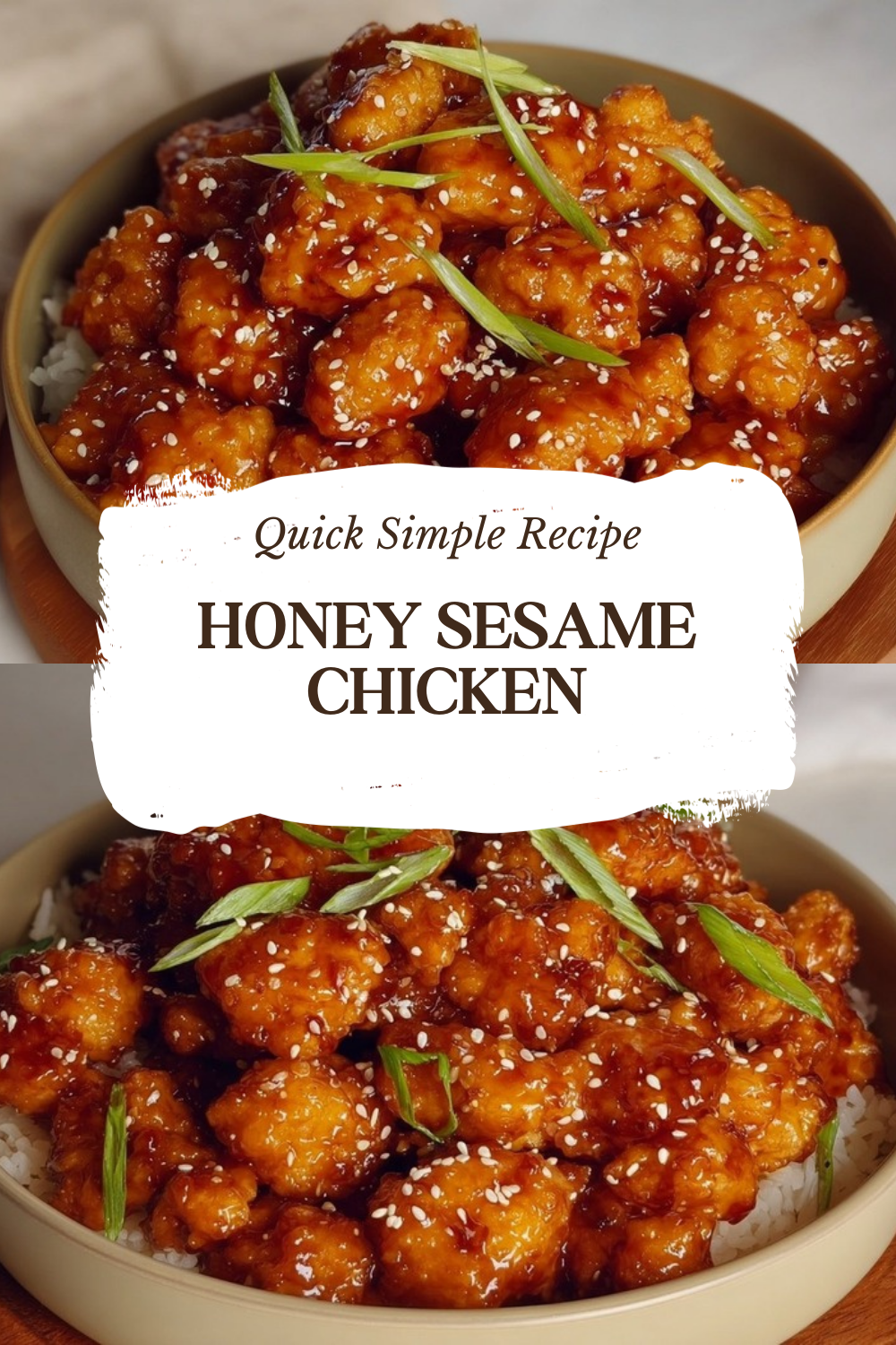 Honey Sesame Chicken