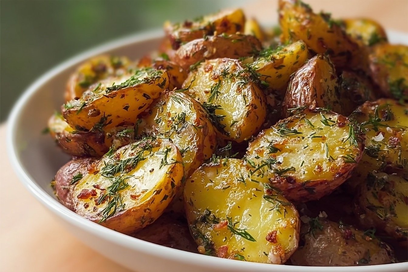 Roasted Dill Potatoes