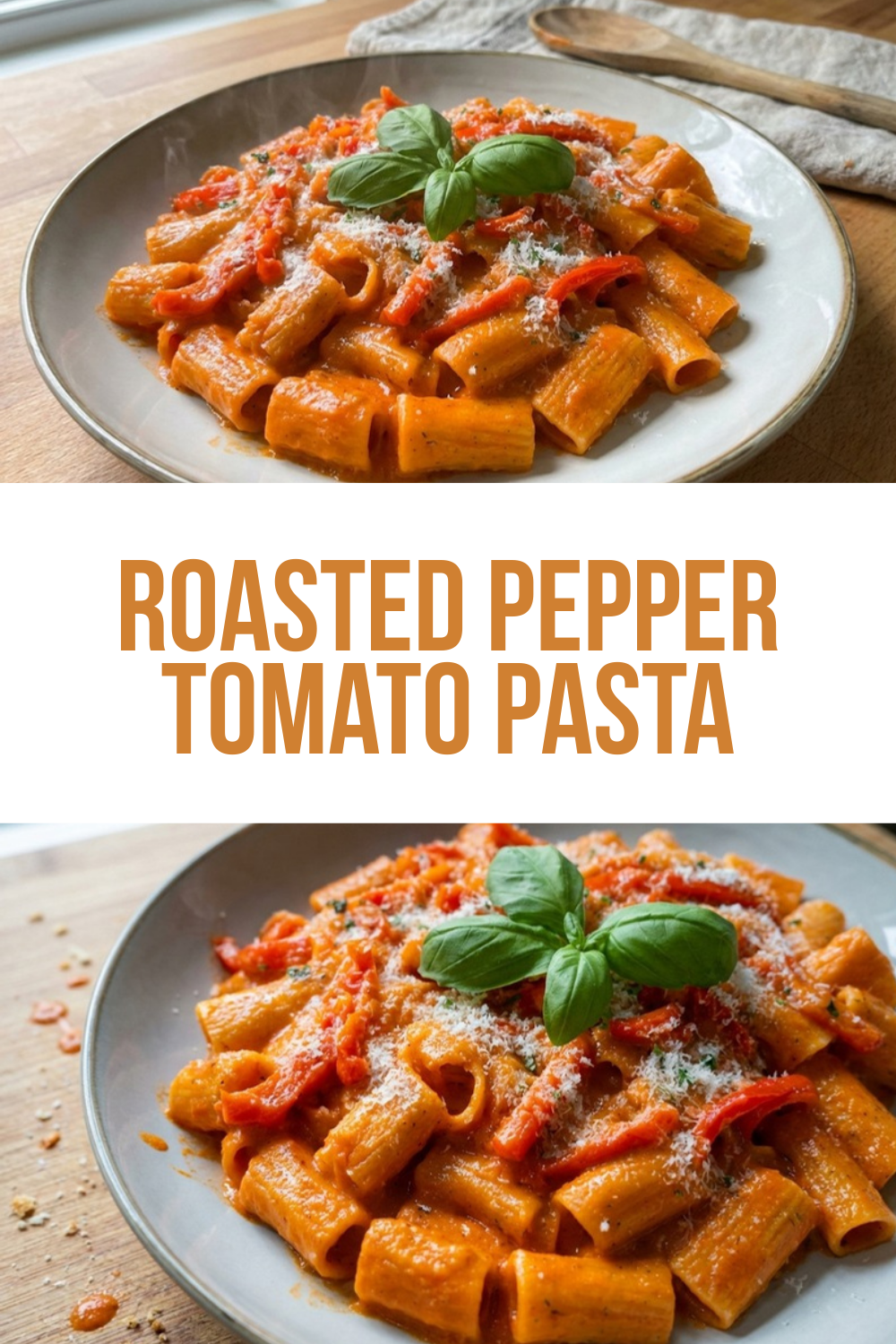 Roasted Pepper Tomato Pasta