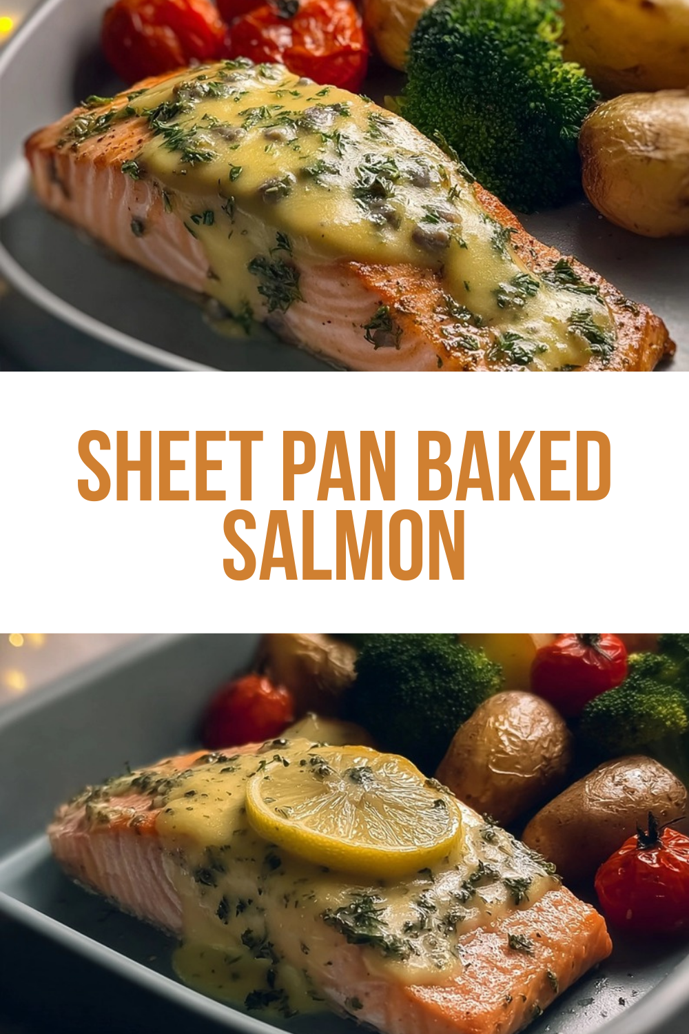 Sheet Pan Baked Salmon