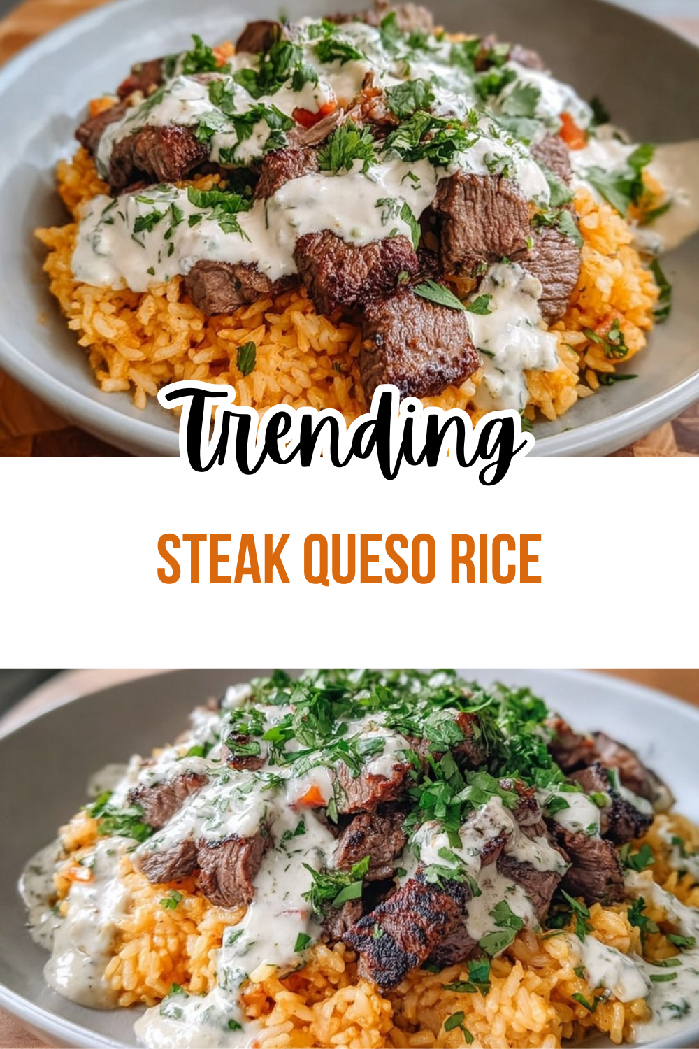 Steak Queso Rice