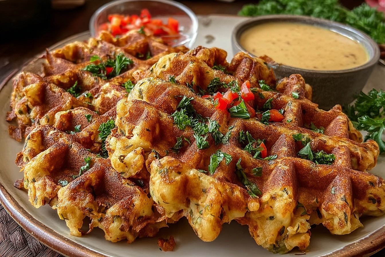 Stove Top Stuffing Waffles