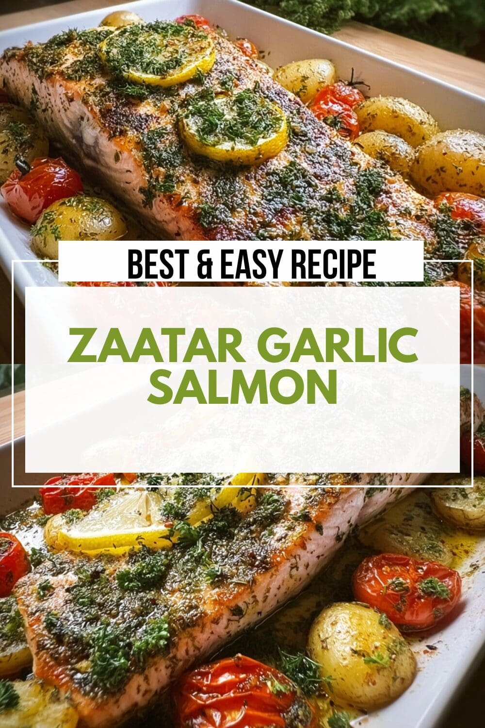 Zaatar Garlic Salmon