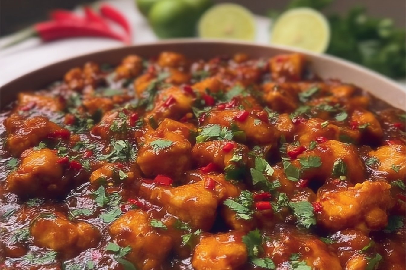 Zesty Garlic Chilli Chicken