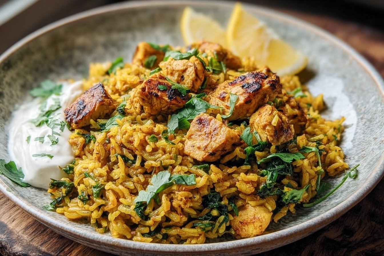 Anti Inflammatory Turmeric Chicken Rice