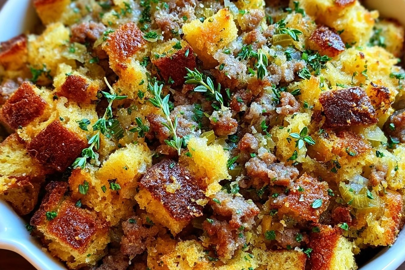 Apple Sausage Stuffing Recipe
