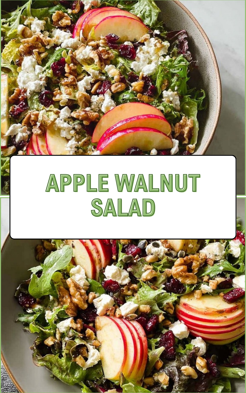 Apple Walnut Salad