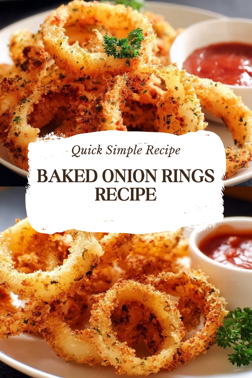 Baked Onion Rings Recipe