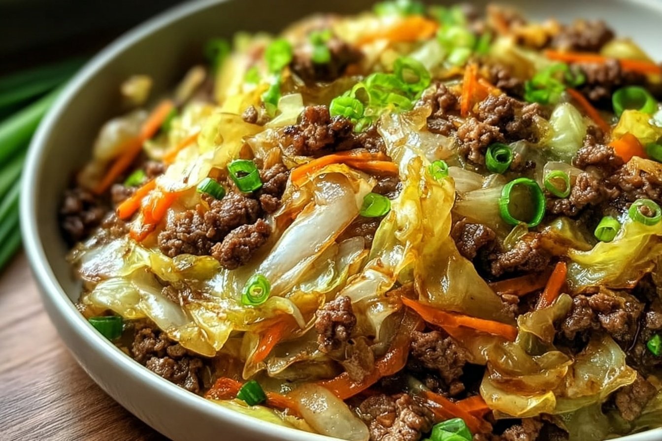Beef And Cabbage Stir Fry