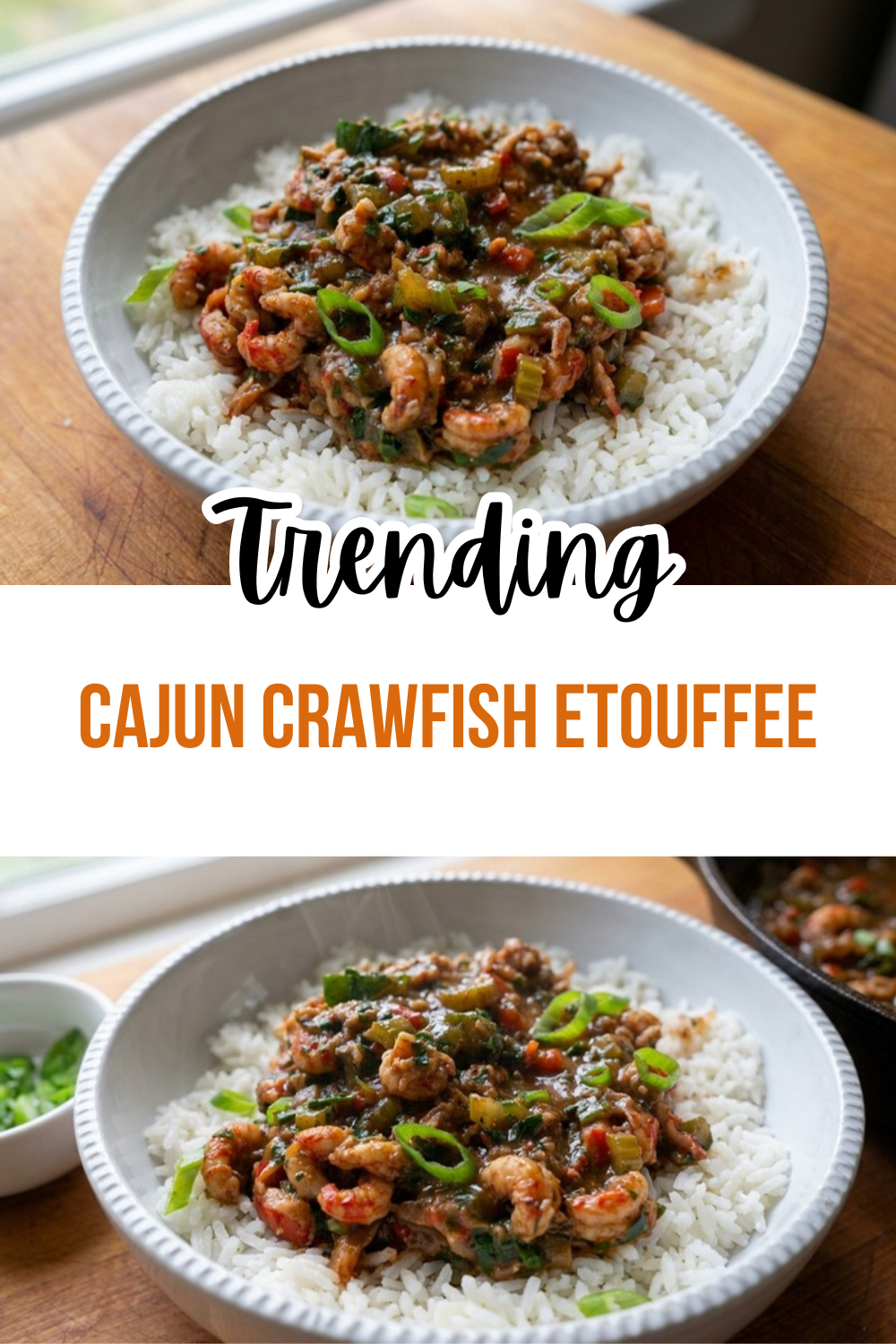 Cajun Crawfish Etouffee
