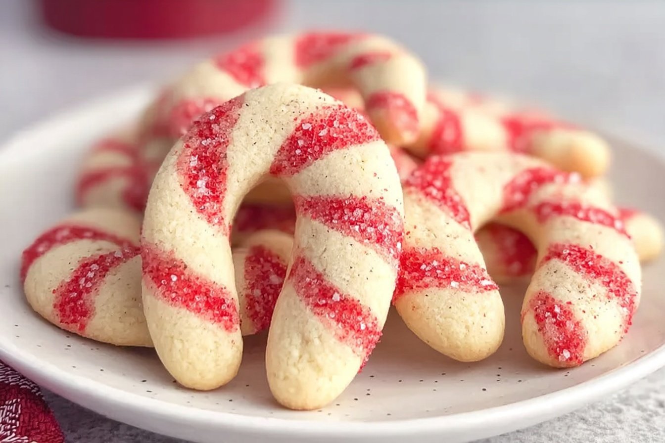 Candy Cane Cookies
