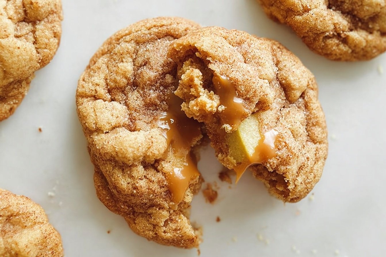 Caramel Apple Cookies