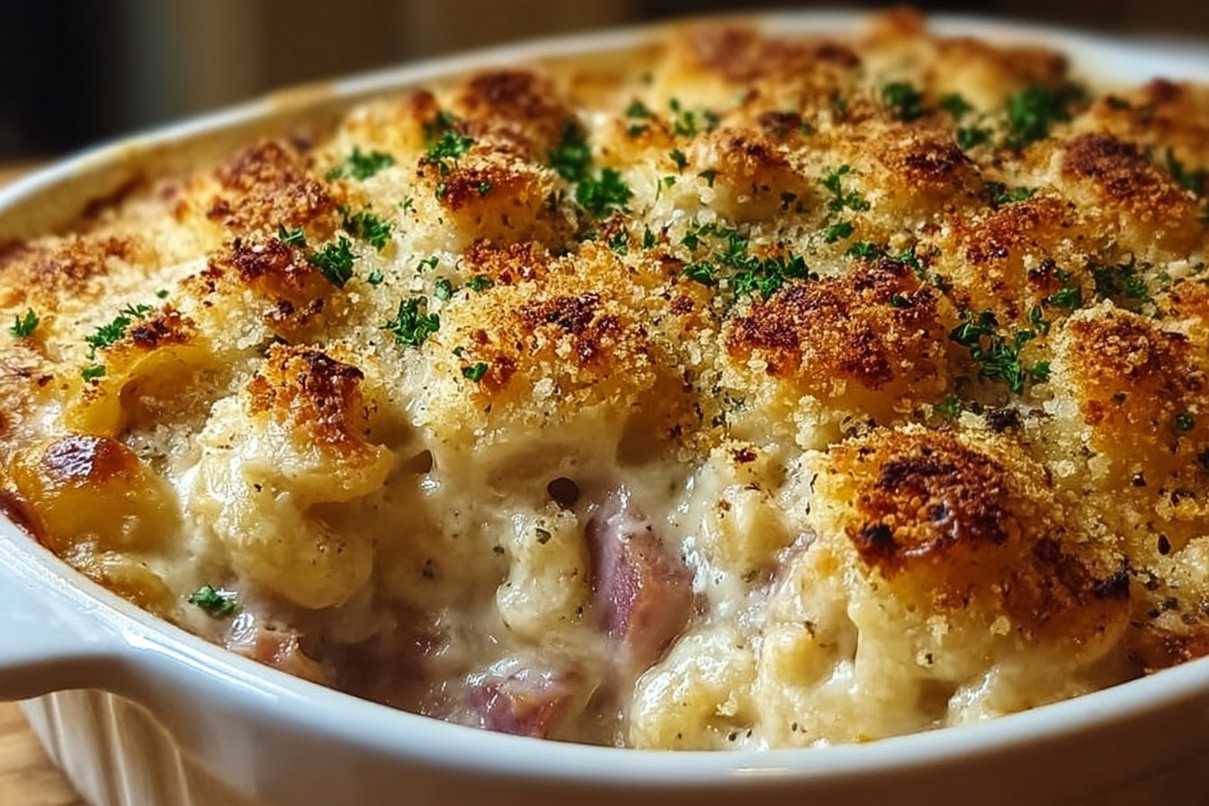 Chicken Cordon Bleu Casserole