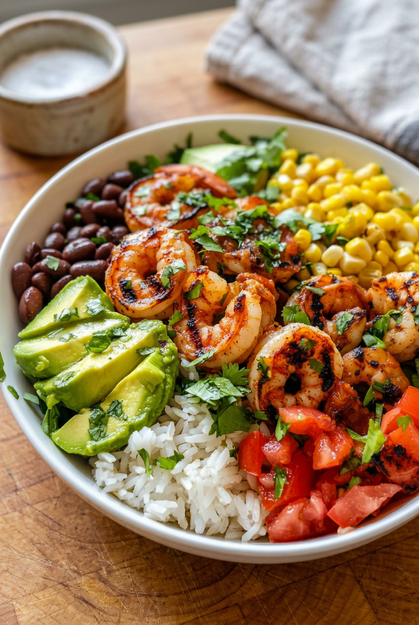 Chipotle Lime Shrimp Bowl