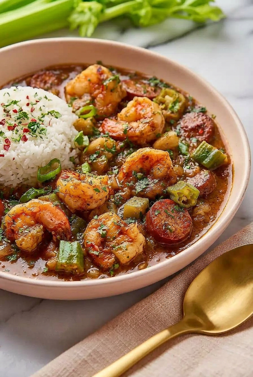 Classic Shrimp Gumbo
