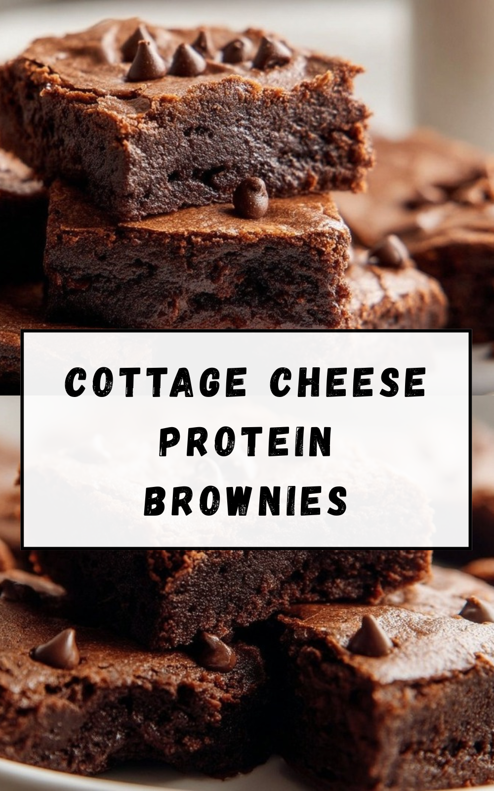 Cottage Cheese Protein Brownies