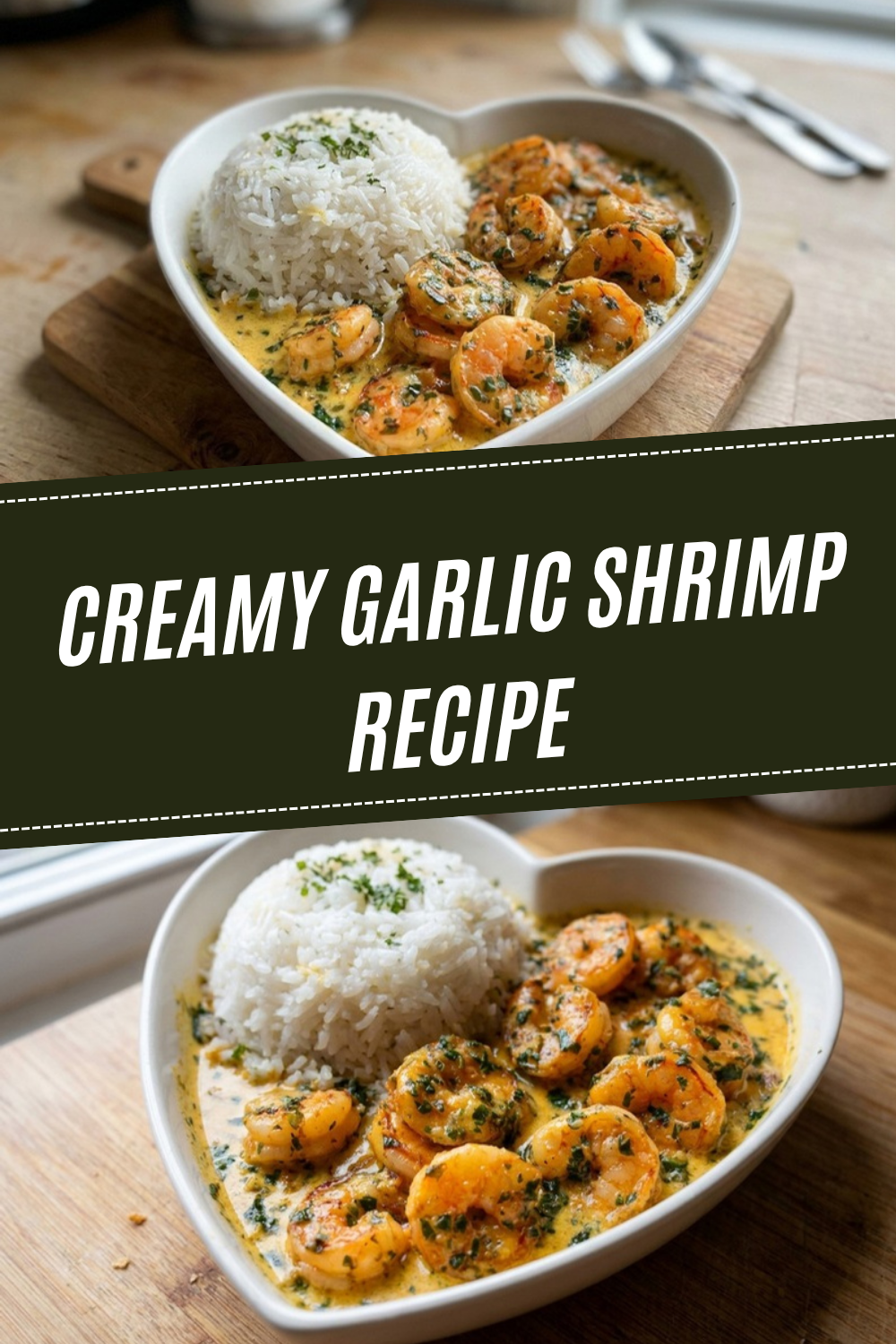 Creamy Garlic Shrimp Recipe