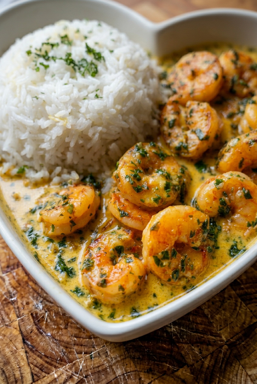 Creamy Garlic Shrimp Recipe