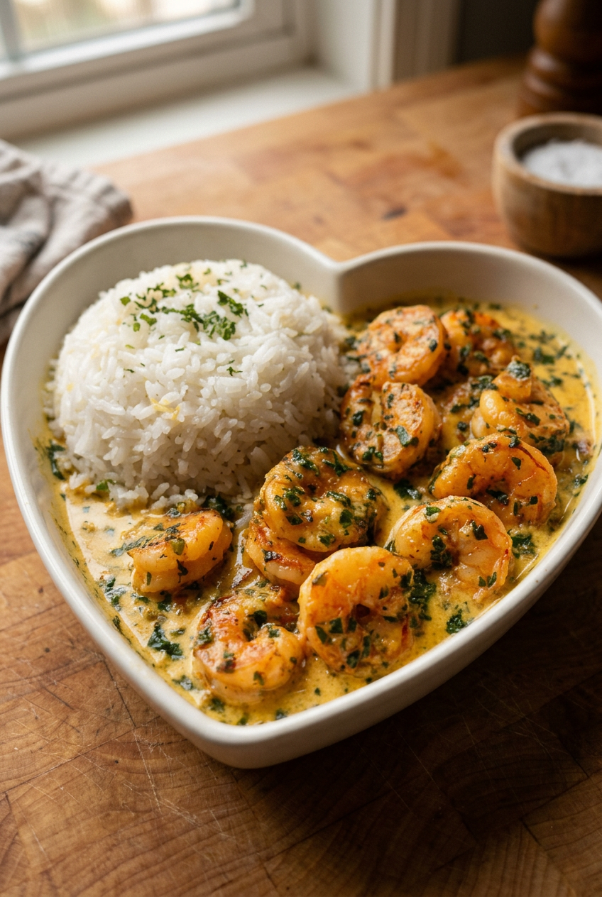 Creamy Garlic Shrimp Recipe