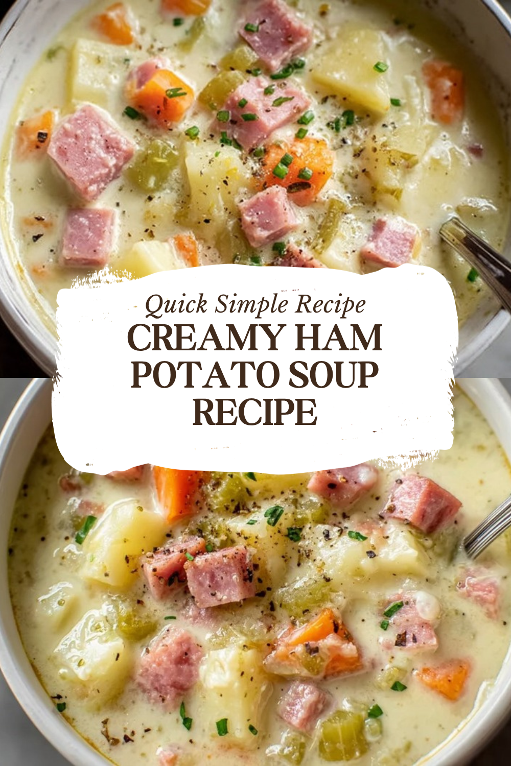 Creamy Ham Potato Soup Recipe