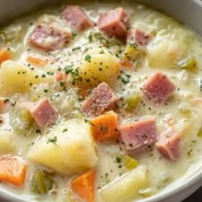 Creamy Ham Potato Soup Recipe