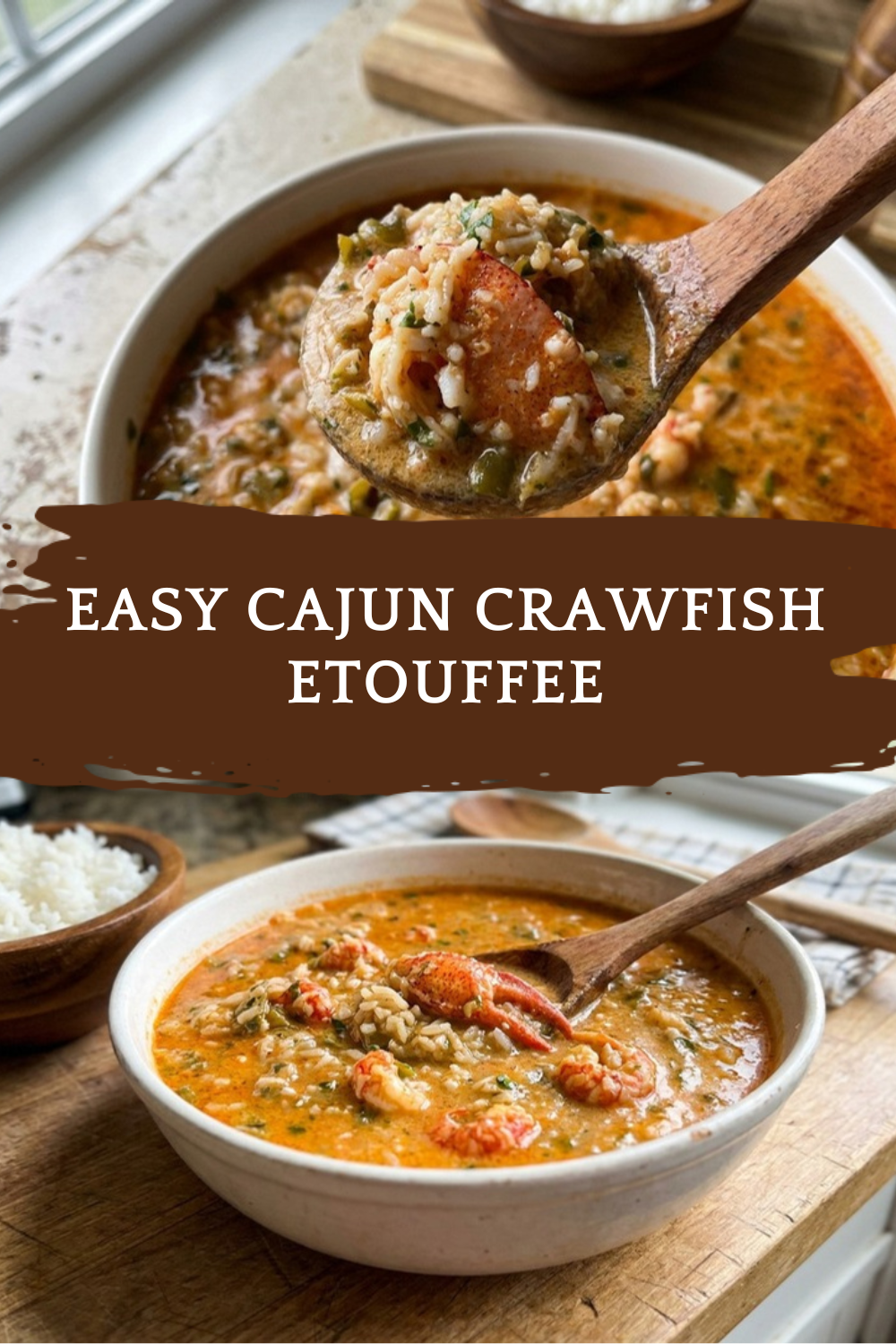Easy Cajun Crawfish Etouffee