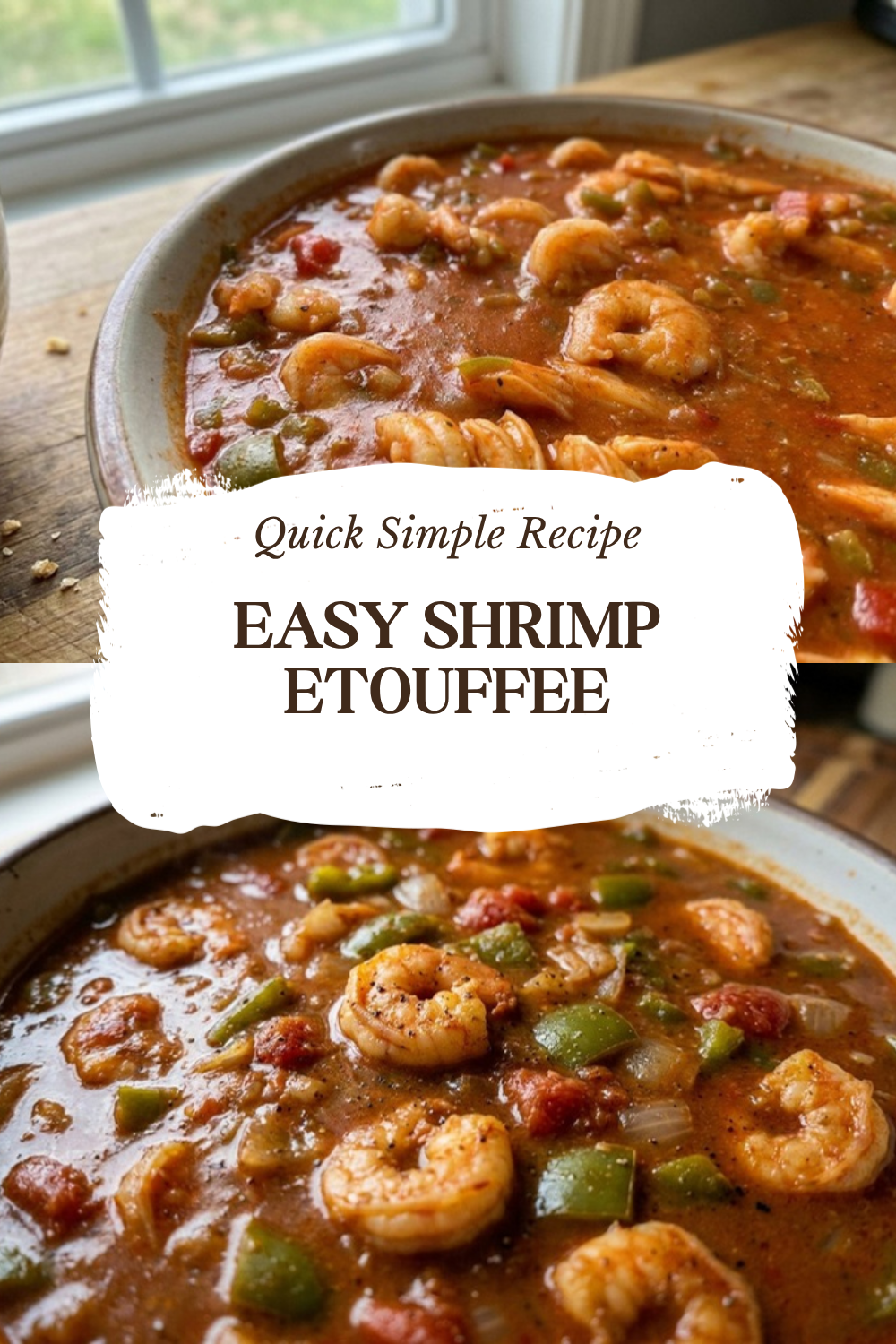 Easy Shrimp Etouffee