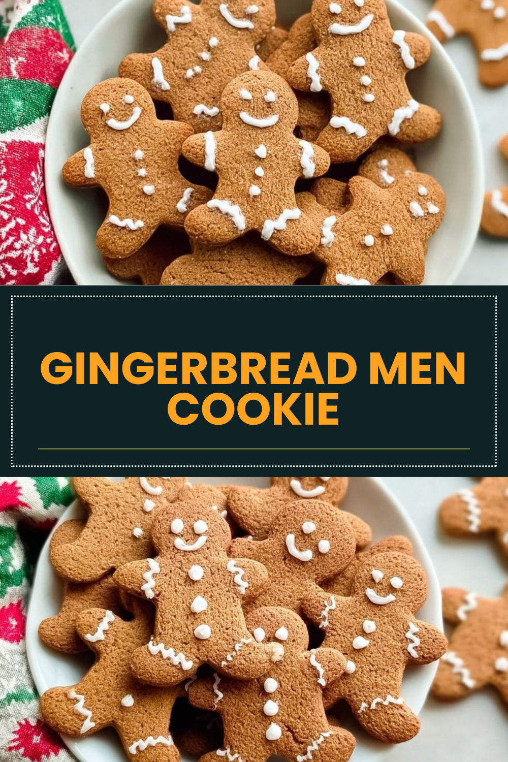 Gingerbread Men Cookie