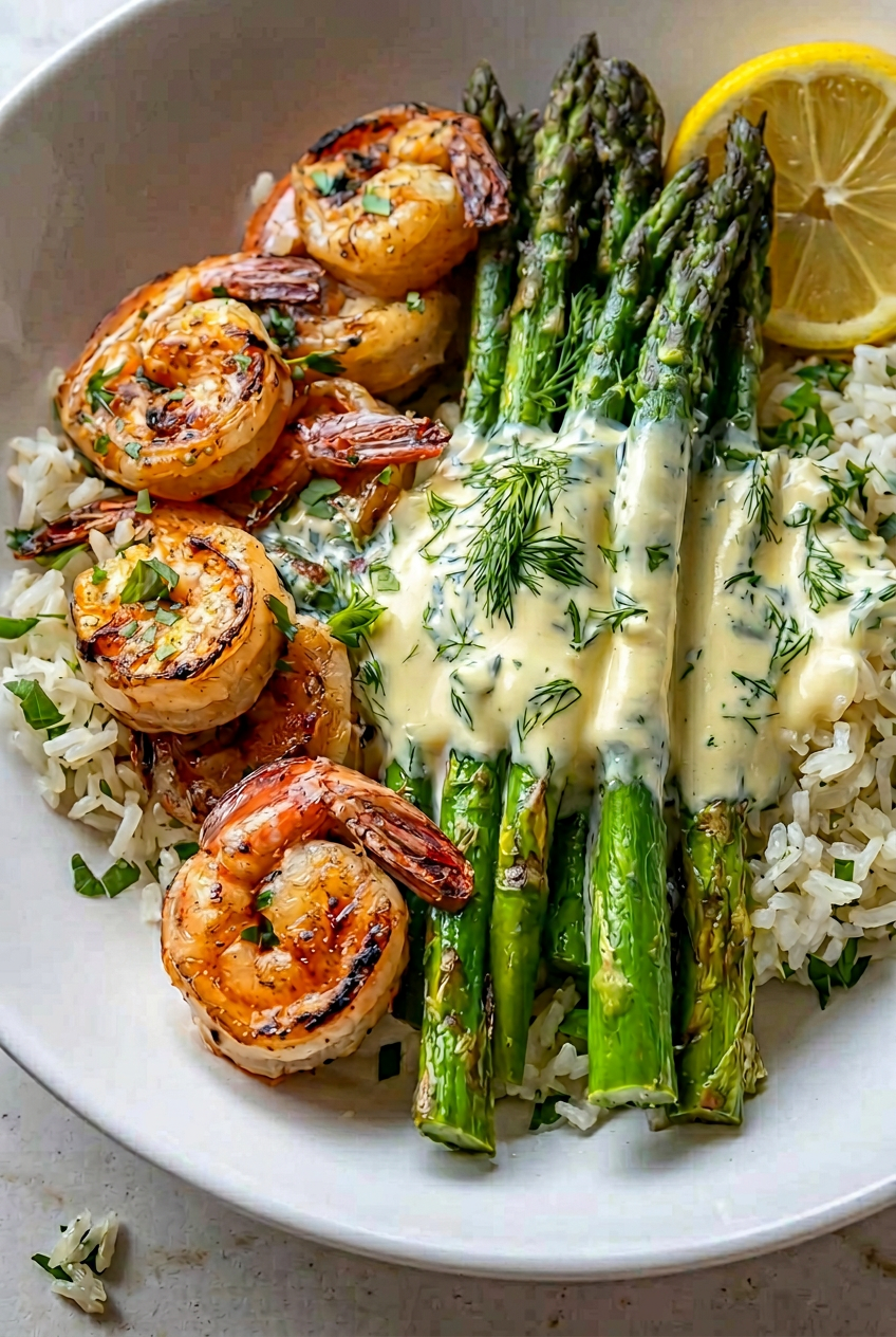 Grilled Shrimp Bowl