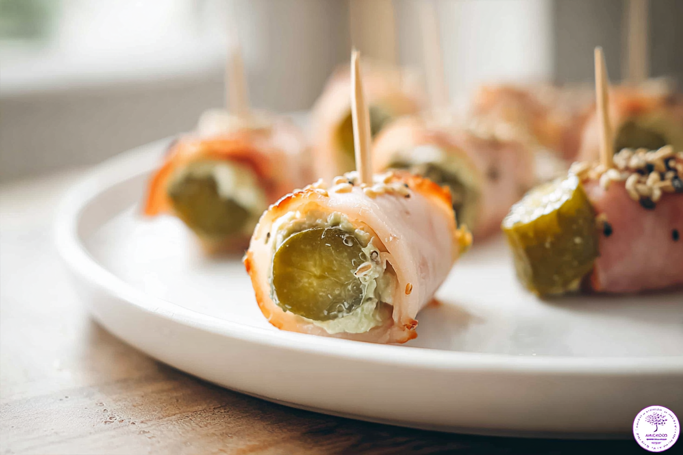 Ham Pickle Roll Ups