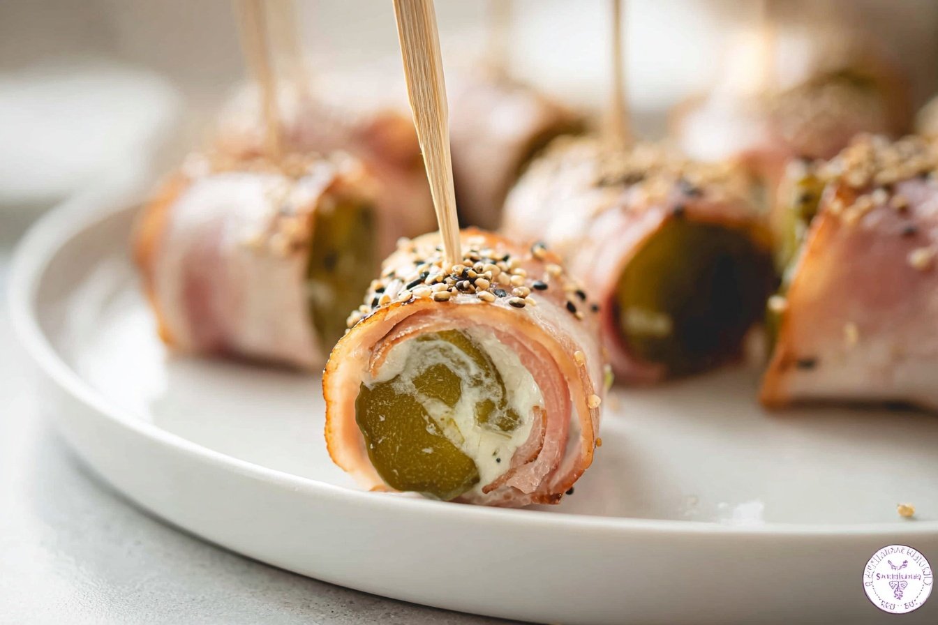 Ham Pickle Roll Ups