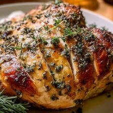 Herb Butter Roasted Turkey Breast Recipe