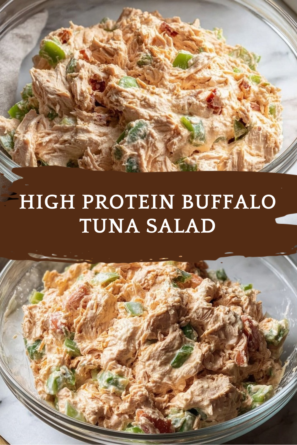 High Protein Buffalo Tuna Salad