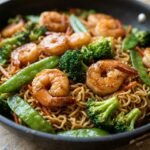 High Protein Shrimp Noodle Stir Fry Recipe 83.png