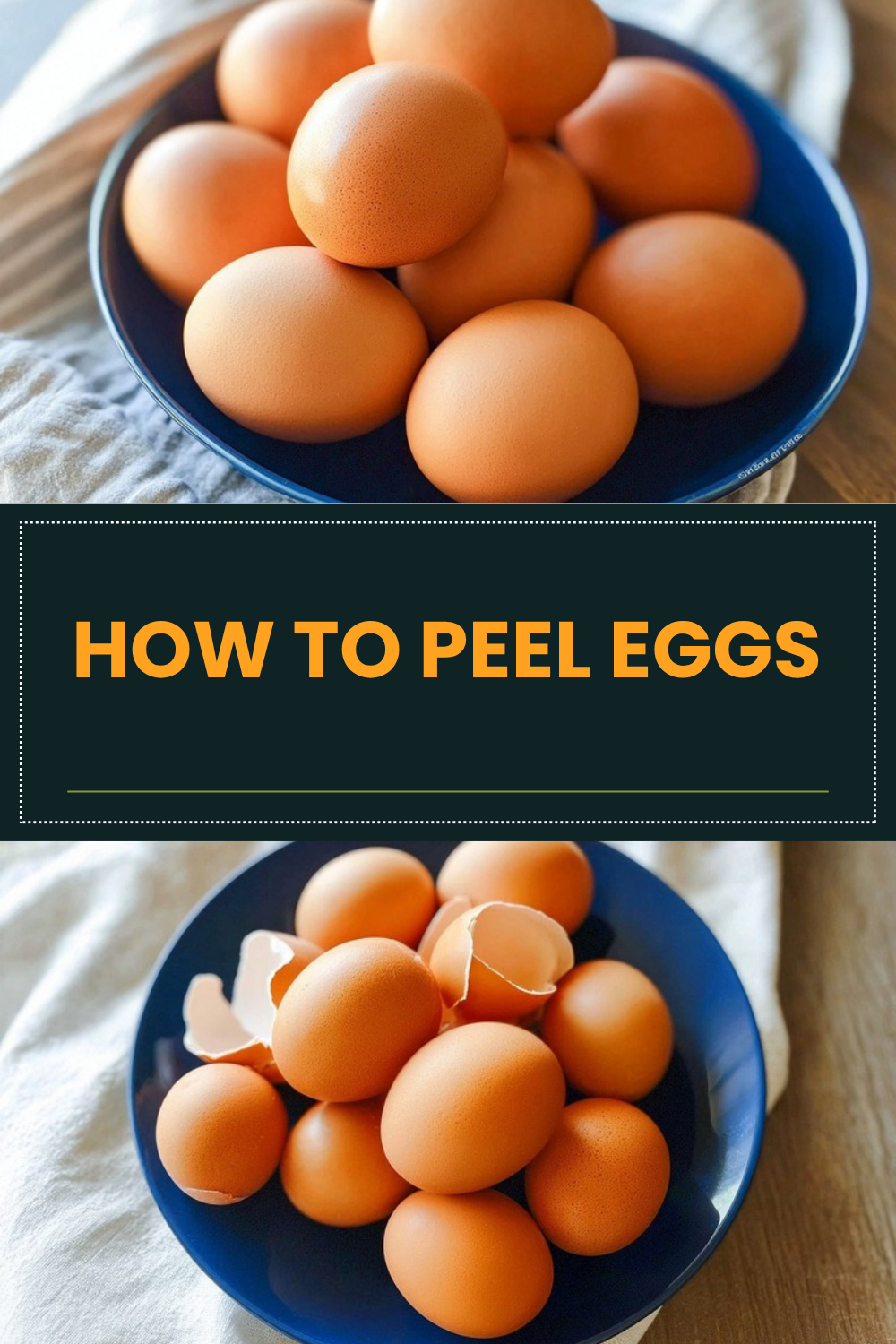 How To Peel Eggs