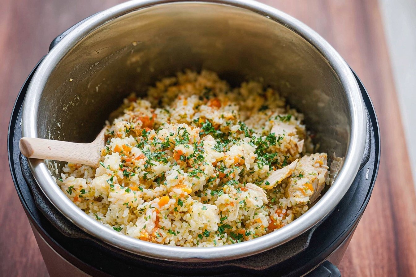 Instant Pot Chicken And Rice