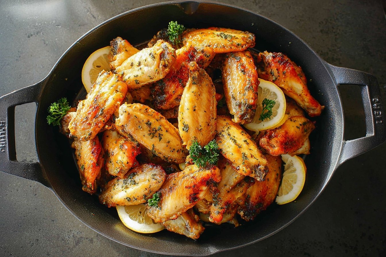Lemon Pepper Wings Recipe