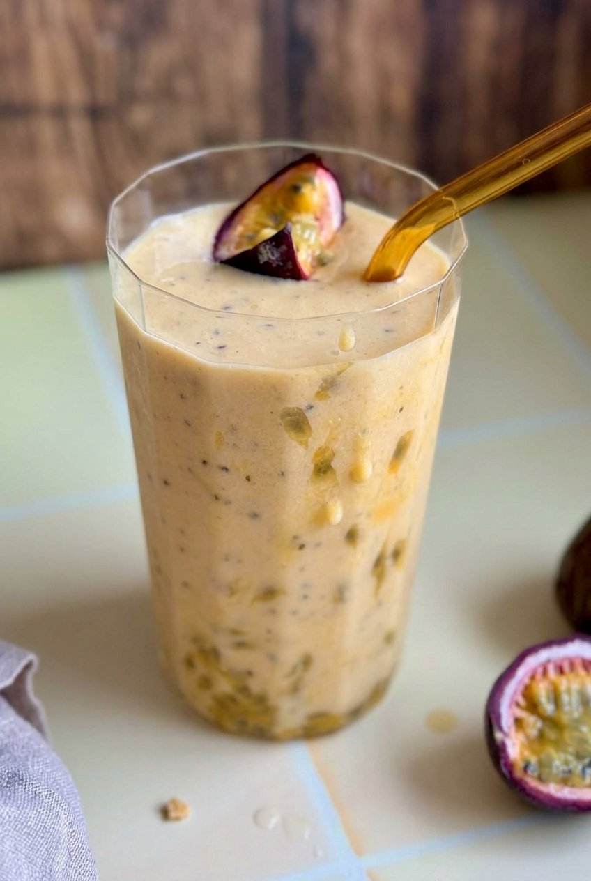 Mango Og Passionsfrugt Smoothie