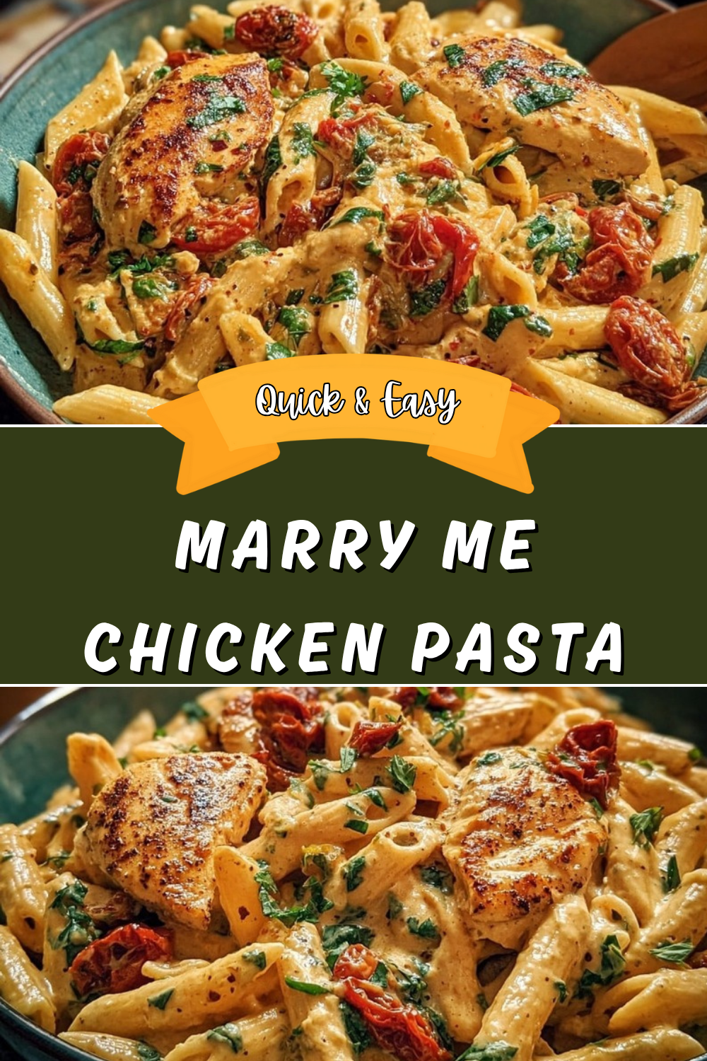 Marry Me Chicken Pasta