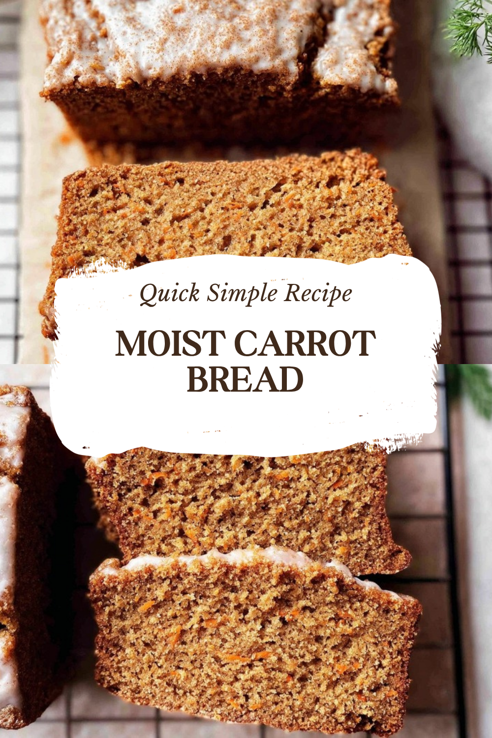 Moist Carrot Bread