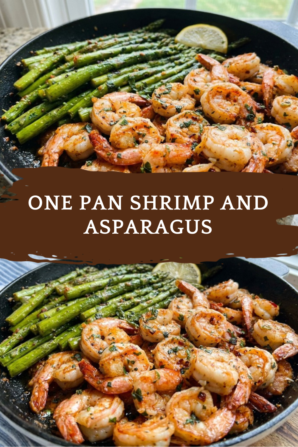 One Pan Shrimp And Asparagus