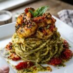 Pesto Pasta And Grilled Shrimp Stack 35.png