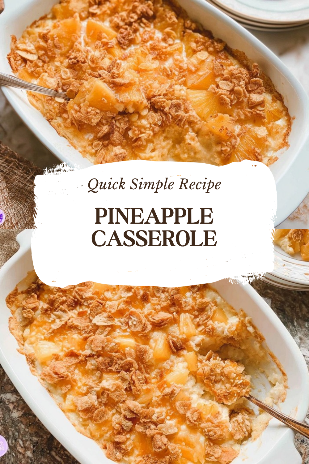Pineapple Casserole