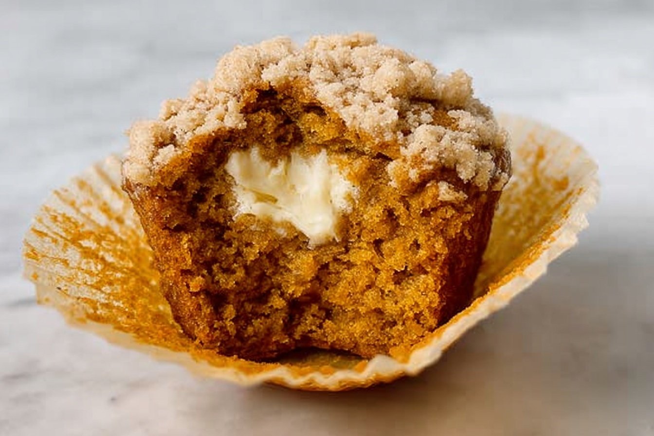 Pumpkin Cream Cheese Muffin