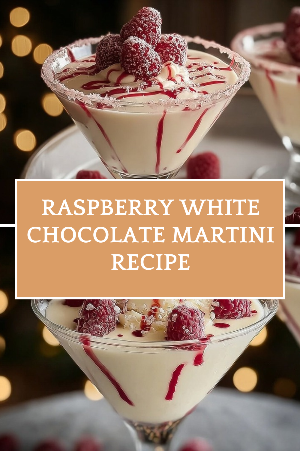 Raspberry White Chocolate Martini Recipe