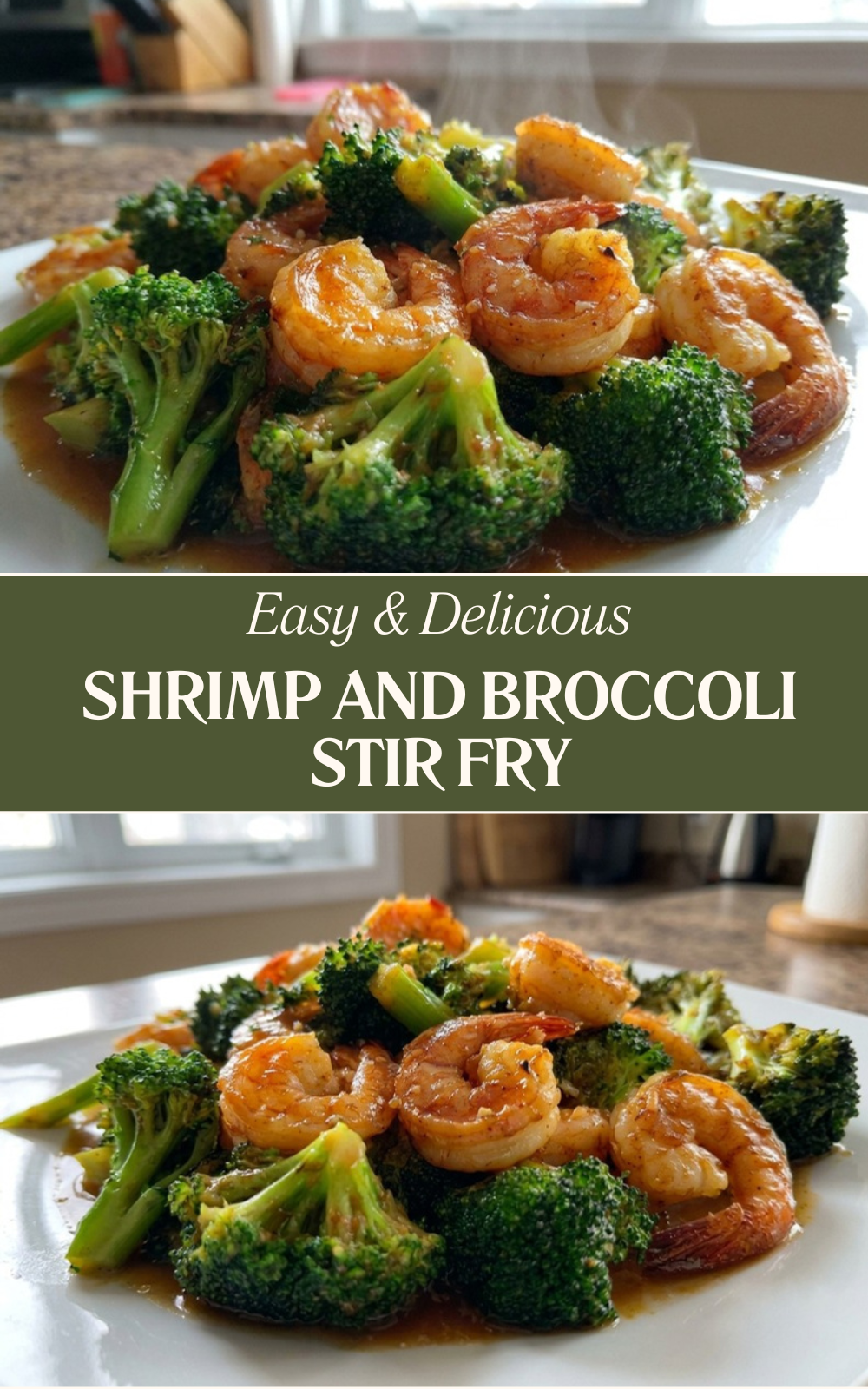 Shrimp And Broccoli Stir Fry