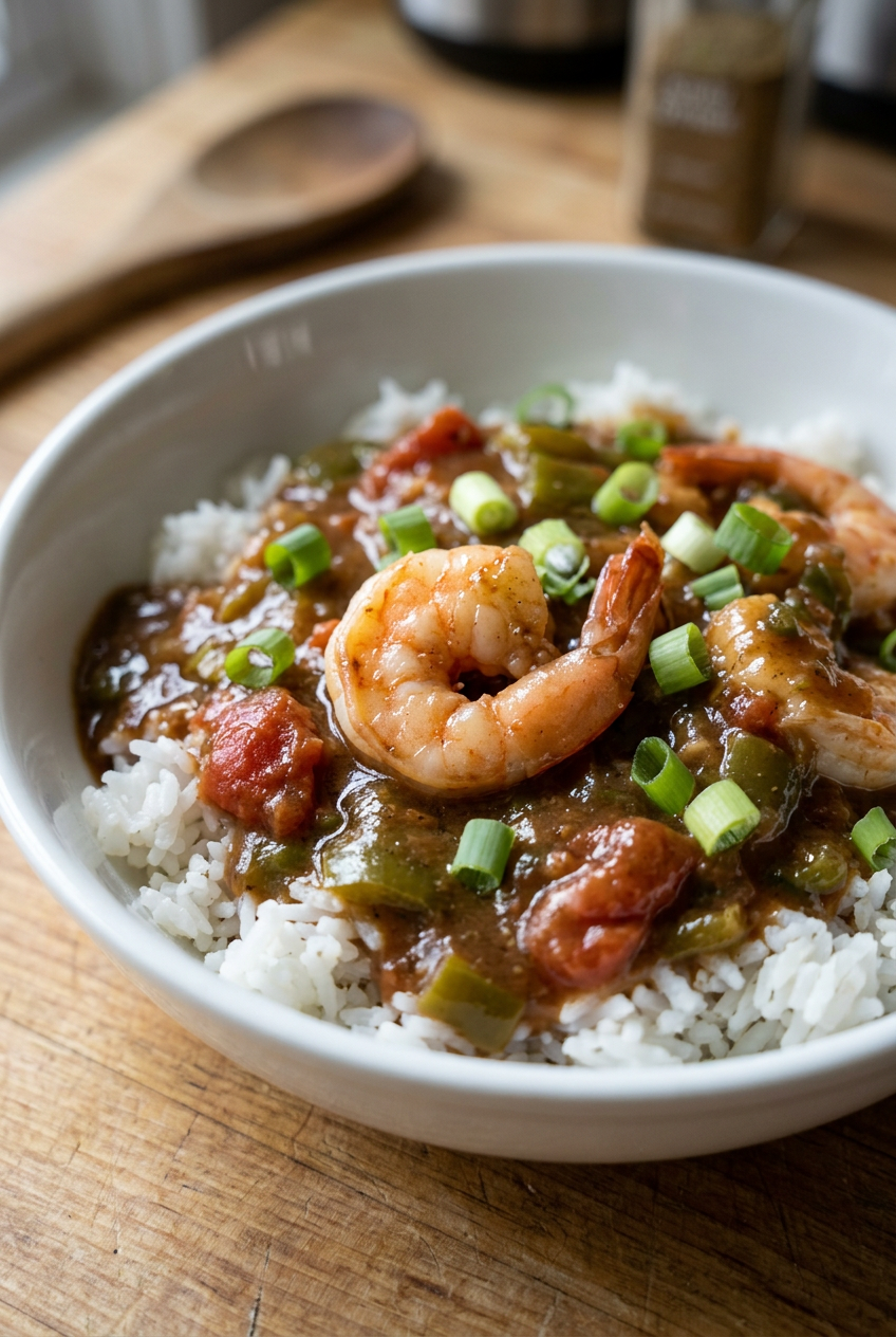 Shrimp Étouffée Louisiana Creole